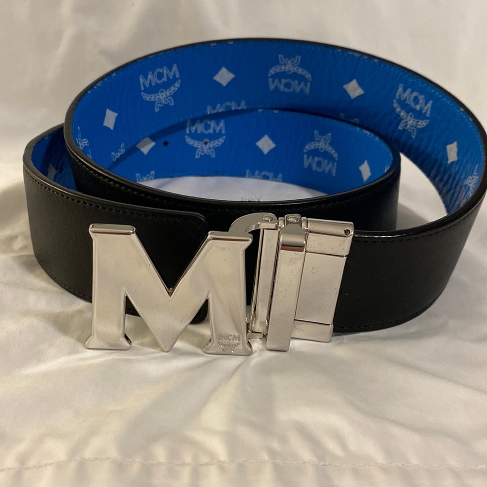 MCM Reversible Leather Belt